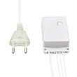Гирлянда Твинкл Лайт 15 м, темно-зеленый ПВХ, 120 LED, цвет синий
