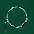 Гирлянда светодиодная Роса 2м, 20LED, БИРЮЗОВЫЙ, IP20, тонкий батарейный блок, 2хCR2032 в комплекте NEON-NIGHT