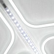 Светодиодная фигура из гибкого неона Снежинка с эффектом тающих сосулек 60x60см БЕЛЫЙ NEON-NIGHT