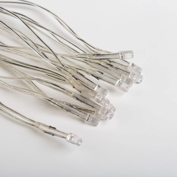 Гирлянда Сеть 1,5х1,5м, прозрачный ПВХ, 150 LED Мультиколор