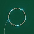 Гирлянда светодиодная Роса 2м, 20LED, ГОЛУБОЙ, IP20, тонкий батарейный блок, 2хCR2032 в комплекте NEON-NIGHT