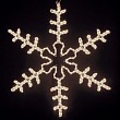 Фигура Большая Снежинка цвет ТЕПЛЫЙ БЕЛЫЙ, размер 95x95 см NEON-NIGHT