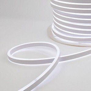 Гибкий неон 8х16мм двухсторонний 120 LED/м БЕЛЫЙ 24В бухта 50м NEON-NIGHT