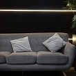 Гибкий неон LED SMD 8х16 мм, односторонний, теплый белый, 120 LED/м, 5 м