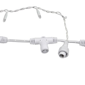 Гирлянда светодиодная Занавес 2х6м 768 LED ТЕПЛЫЙ БЕЛЫЙ белый ПВХ IP65 постоянное свечение 230В нужен блок 303-500-1 NEON-NIGHT