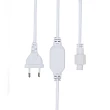 Блок питания для уличных гирлянд 230В, 3А, белый ПВХ, IP65 NEON-NIGHT