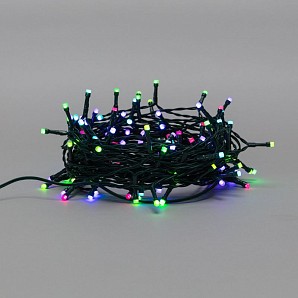 Твинкл Wi-Fi 18 м, темно-зеленый ПВХ, 120 LED RGB, не соединяется